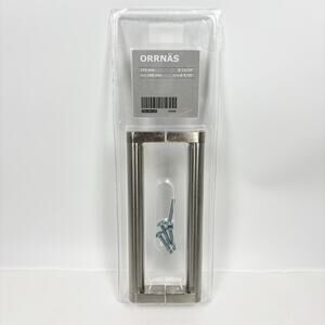 Ikea Orrnas Stainless Steel Handle Drawer Pulls 6 11/16" 702.361.51 2-Pack
